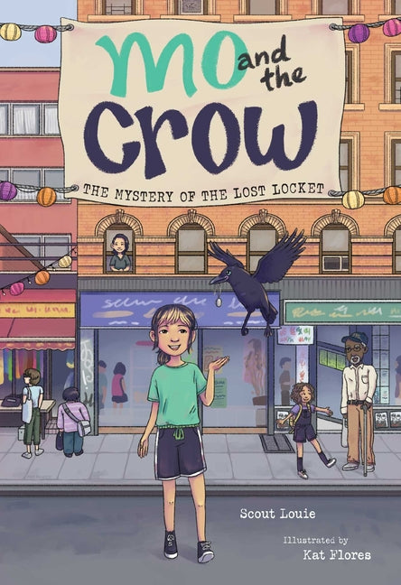 Book cover for Mo and the Crow: The Mystery of the Lost Locket Volume 1