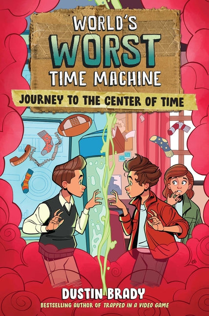 Book cover for World's Worst Time Machine: Journey to the Center of Time Volume 3