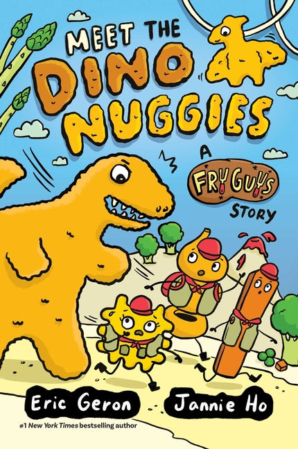 Book cover for Meet the Dino Nuggies: A Fry Guys Graphic Novel Volume 3