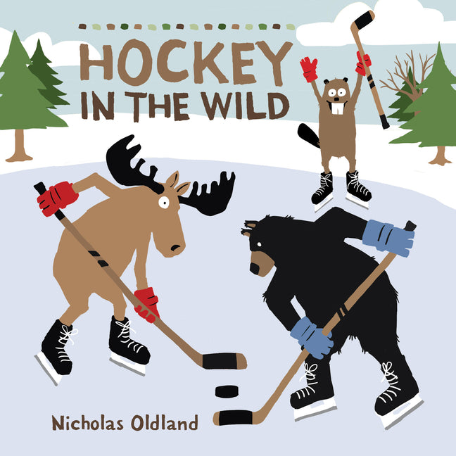 Book cover for Hockey in the Wild