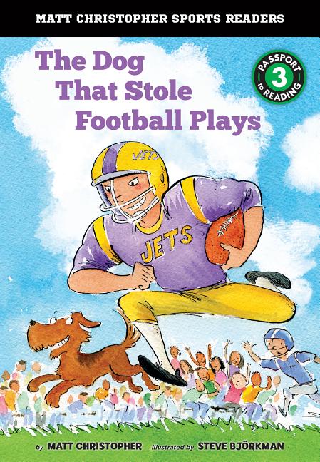 Book cover for The Dog That Stole Football Plays