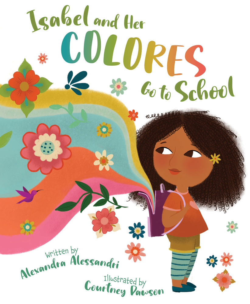 Book cover for Isabel and Her Colores Go to School