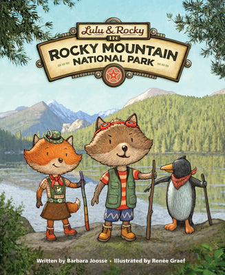 Book cover for Lulu & Rocky in Rocky Mountain National Park