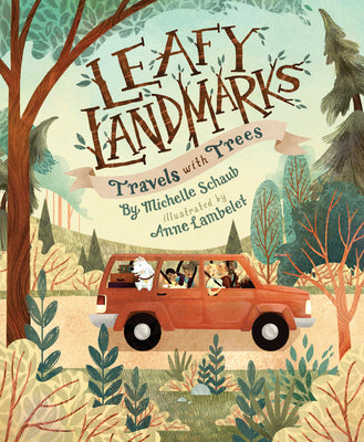 Book cover for Leafy Landmarks: Travels with Trees