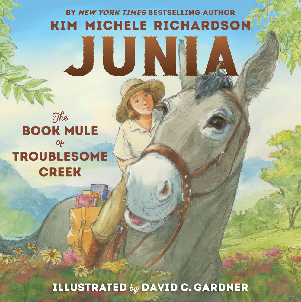 Book cover for Junia, the Book Mule of Troublesome Creek