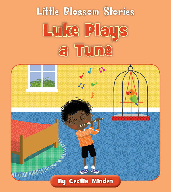 Book cover for Luke Plays a Tune