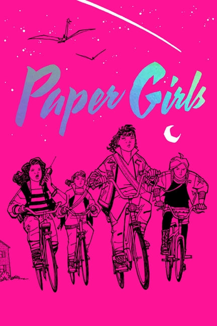 Book cover for Paper Girls Deluxe Edition Volume 1