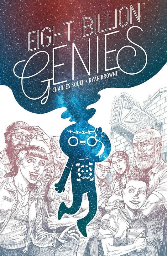 Book cover for Eight Billion Genies Deluxe Edition Vol. 1