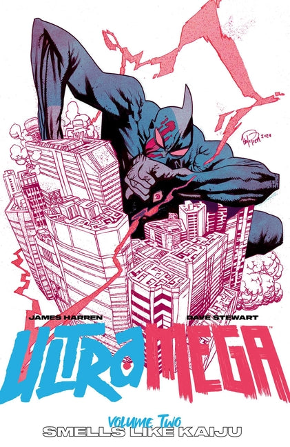 Book cover for Ultramega by James Harren Volume 2: Smells Like Kaiju