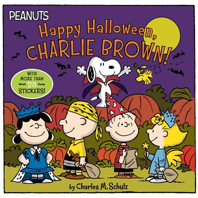 Book cover for Happy Halloween, Charlie Brown! [With Stickers]