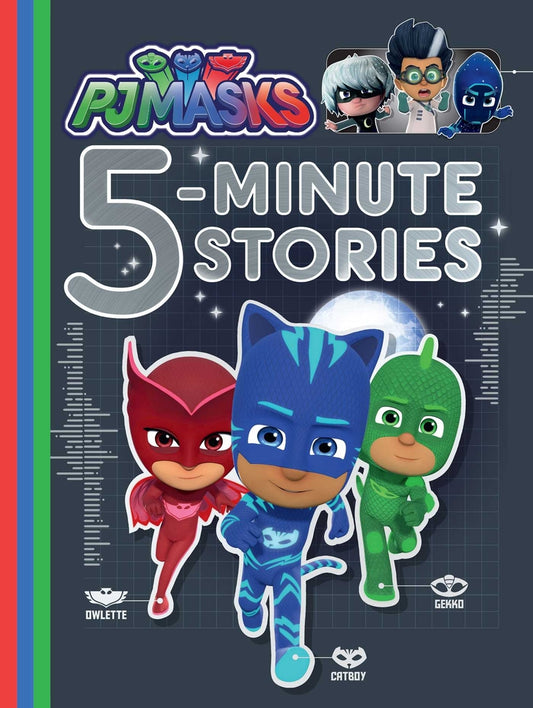 Book cover for Pj Masks 5-Minute Stories