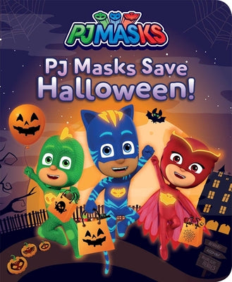 Book cover for PJ Masks Save Halloween!