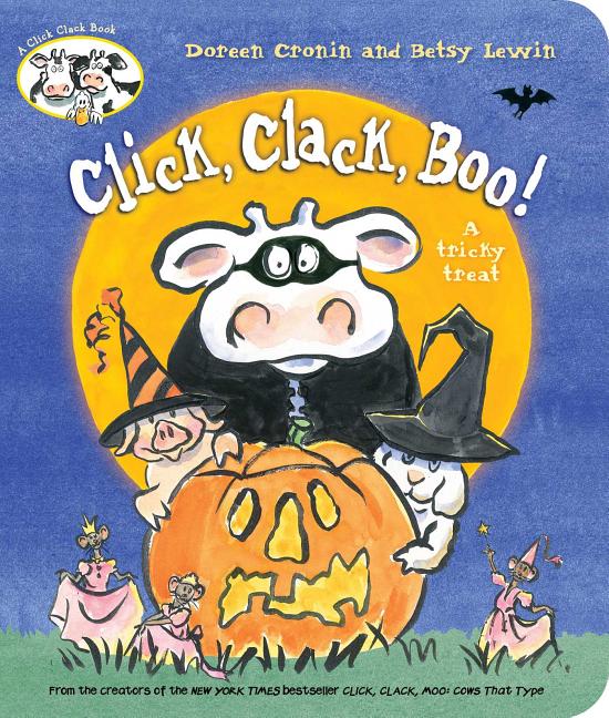 Book cover for Click, Clack, Boo!: A Tricky Treat