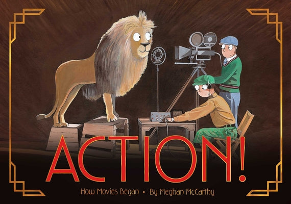 Book cover for Action!: How Movies Began