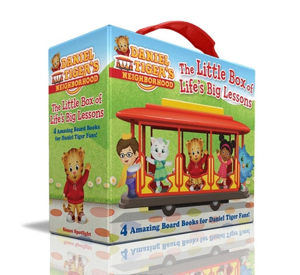 Book cover for The Little Box of Life's Big Lessons (Boxed Set): Daniel Learns to Share; Friends Help Each Other; Thank You Day; Daniel Plays at School