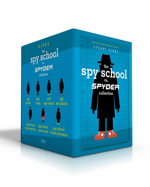 Book cover for The Spy School vs. Spyder Collection (Boxed Set): Spy School; Spy Camp; Evil Spy School; Spy Ski School; Spy School Secret Service; Spy School Goes So