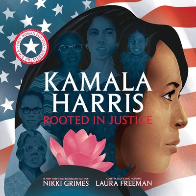 Book cover for Kamala Harris: Rooted in Justice