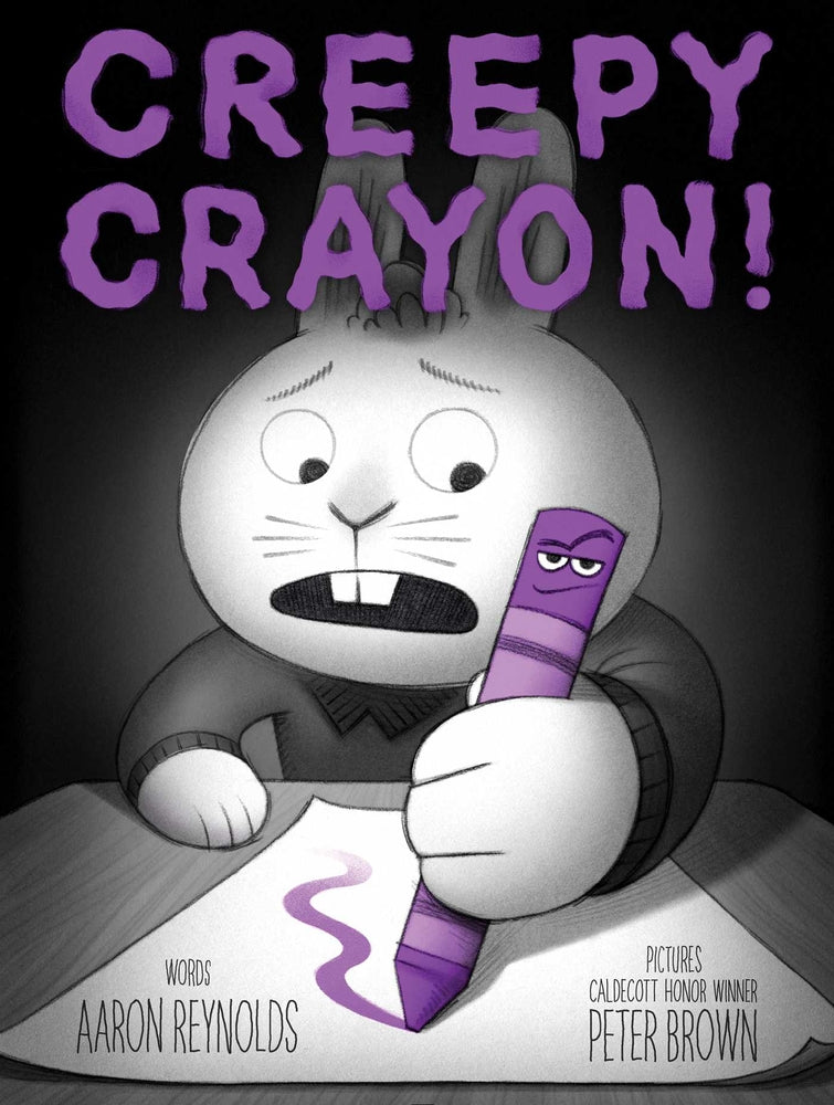 Book cover for Creepy Crayon!