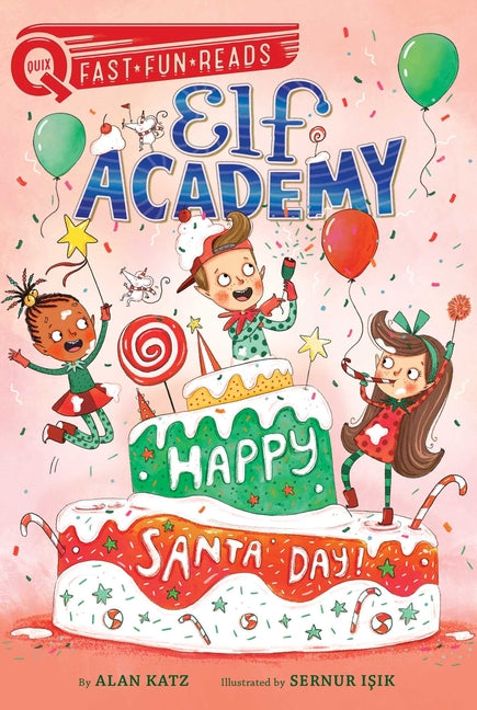 Book cover for Happy Santa Day!: A Quix Book