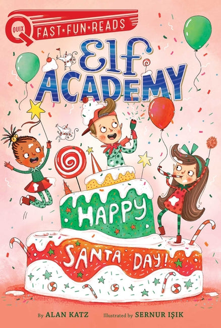 Book cover for Happy Santa Day!: A Quix Book