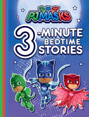 Book cover for Pj Masks 3-Minute Bedtime Stories