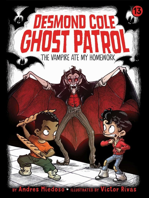 Book cover for Vampire Ate My Homework