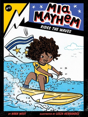 Book cover for MIA Mayhem Rides the Waves