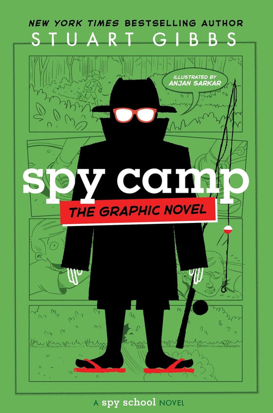 Book cover for Spy Camp the Graphic Novel