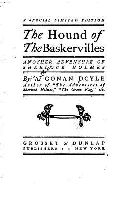 Book cover for The Hound of the Baskervilles