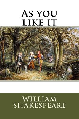 Book cover for As you like it