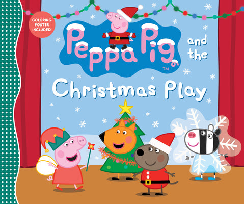 Book cover for Peppa Pig and the Christmas Play