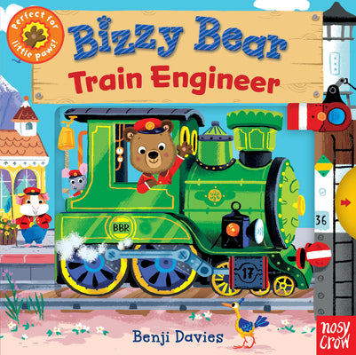 Book cover for Bizzy Bear: Train Engineer