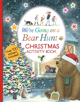 Book cover for We're Going on a Bear Hunt: Christmas Activity Book