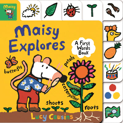 Book cover for Maisy Explores: A First Words Book