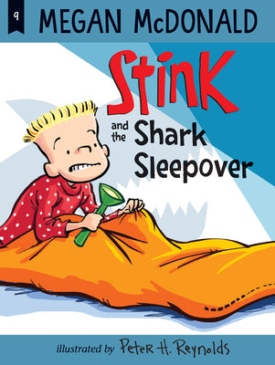Book cover for Stink and the Shark Sleepover