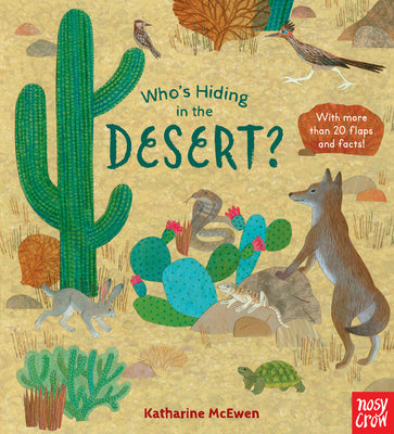 Book cover for Who's Hiding in the Desert?
