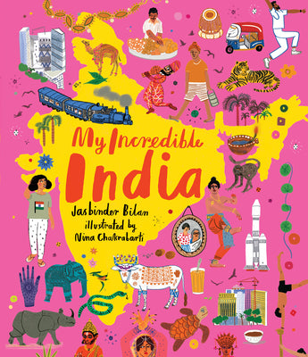 Book cover for My Incredible India