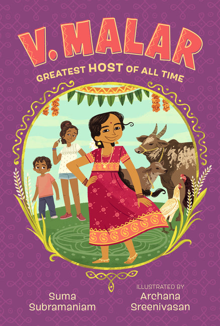 Book cover for V. Malar: Greatest Host of All Time