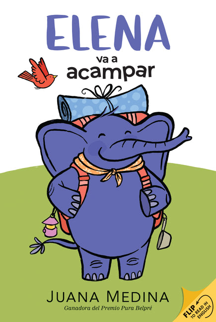 Book cover for Elena Camps/Elena Va a Acampar: A Dual Edition Flip Book