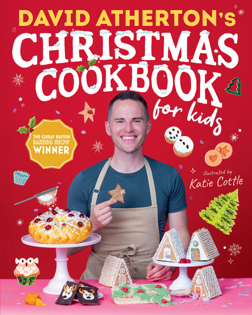 Book cover for David Atherton's Christmas Cookbook for Kids