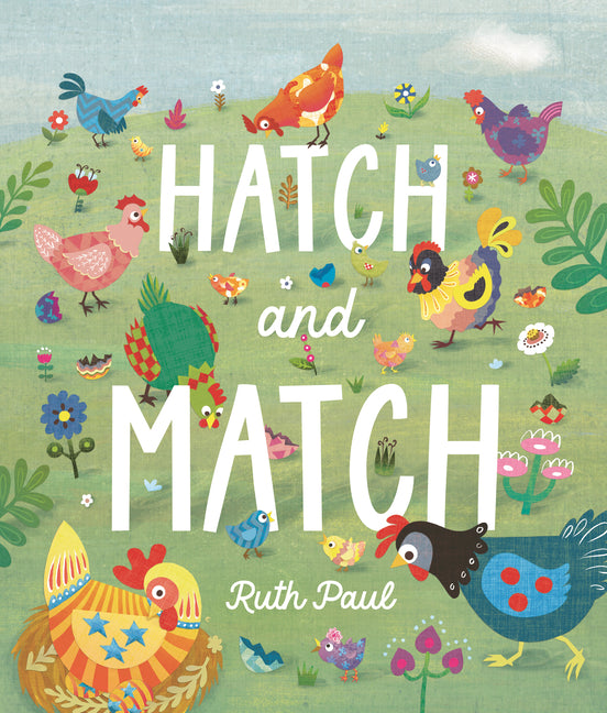 Book cover for Hatch and Match: A Springtime Seek-And-Find Book