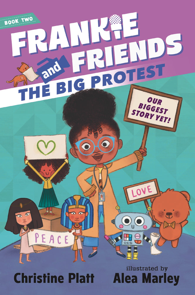 Book cover for Frankie and Friends: The Big Protest