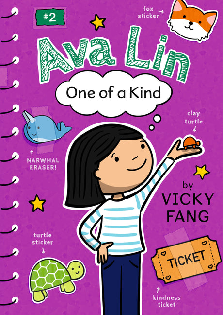 Book cover for Ava Lin, One of a Kind