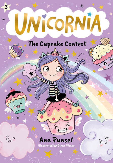 Book cover for Unicornia: The Cupcake Contest