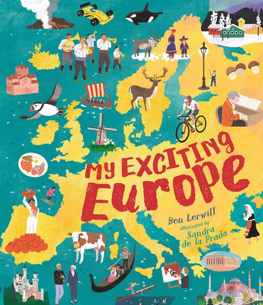 Book cover for My Exciting Europe