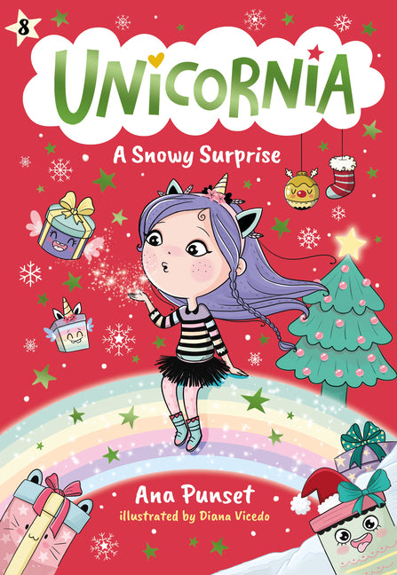 Book cover for Unicornia: A Snowy Surprise