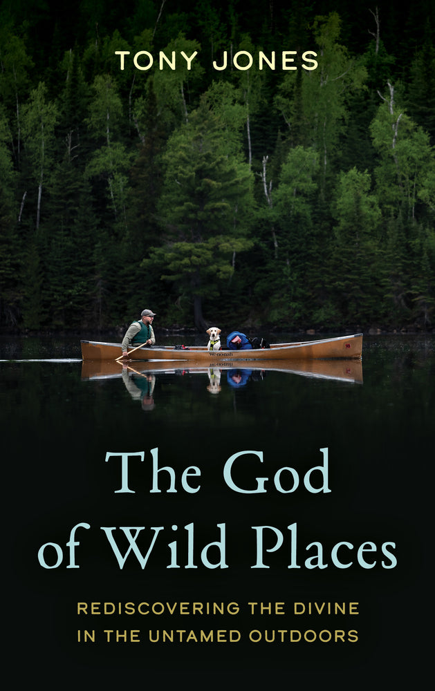 Book cover for The God of Wild Places: Rediscovering the Divine in the Untamed Outdoors
