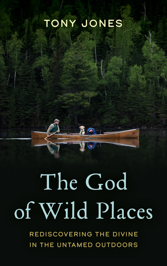 Book cover for The God of Wild Places: Rediscovering the Divine in the Untamed Outdoors