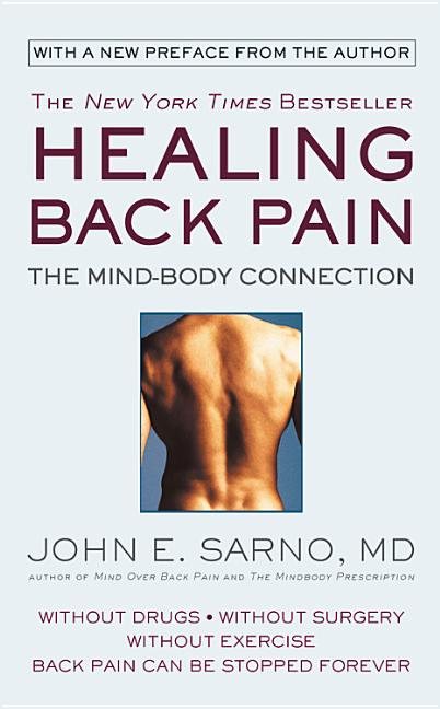 Book cover for Healing Back Pain: The Mind-Body Connection