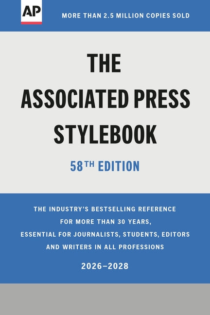 Book cover for Associated Press Stylebook: 2026-2028
